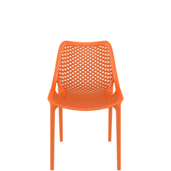 siesta air commercial chair orange