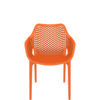 siesta air xl commercial chair orange