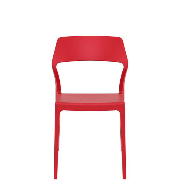 siesta snow chair red