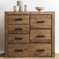 relic 6 drawer wooden chest  8