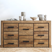 relic 8 drawer wooden dresser 7