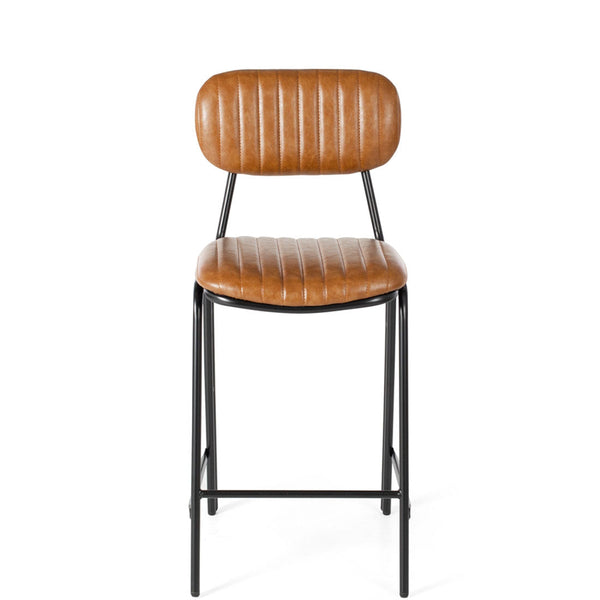 retro breakfast bar stool vintage tan