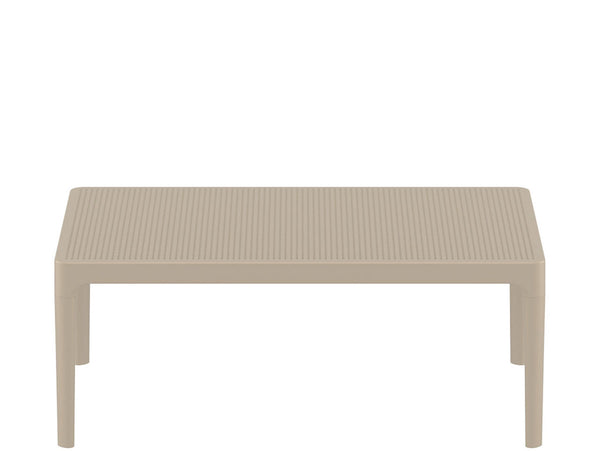sky lounge outdoor coffee table taupe