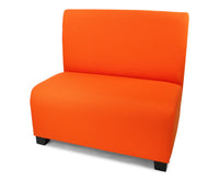 venom v2 restaurant booth seating orange 1