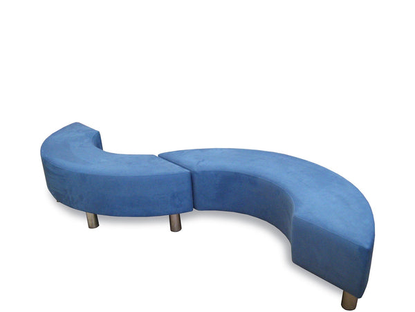 curved hotel ottoman