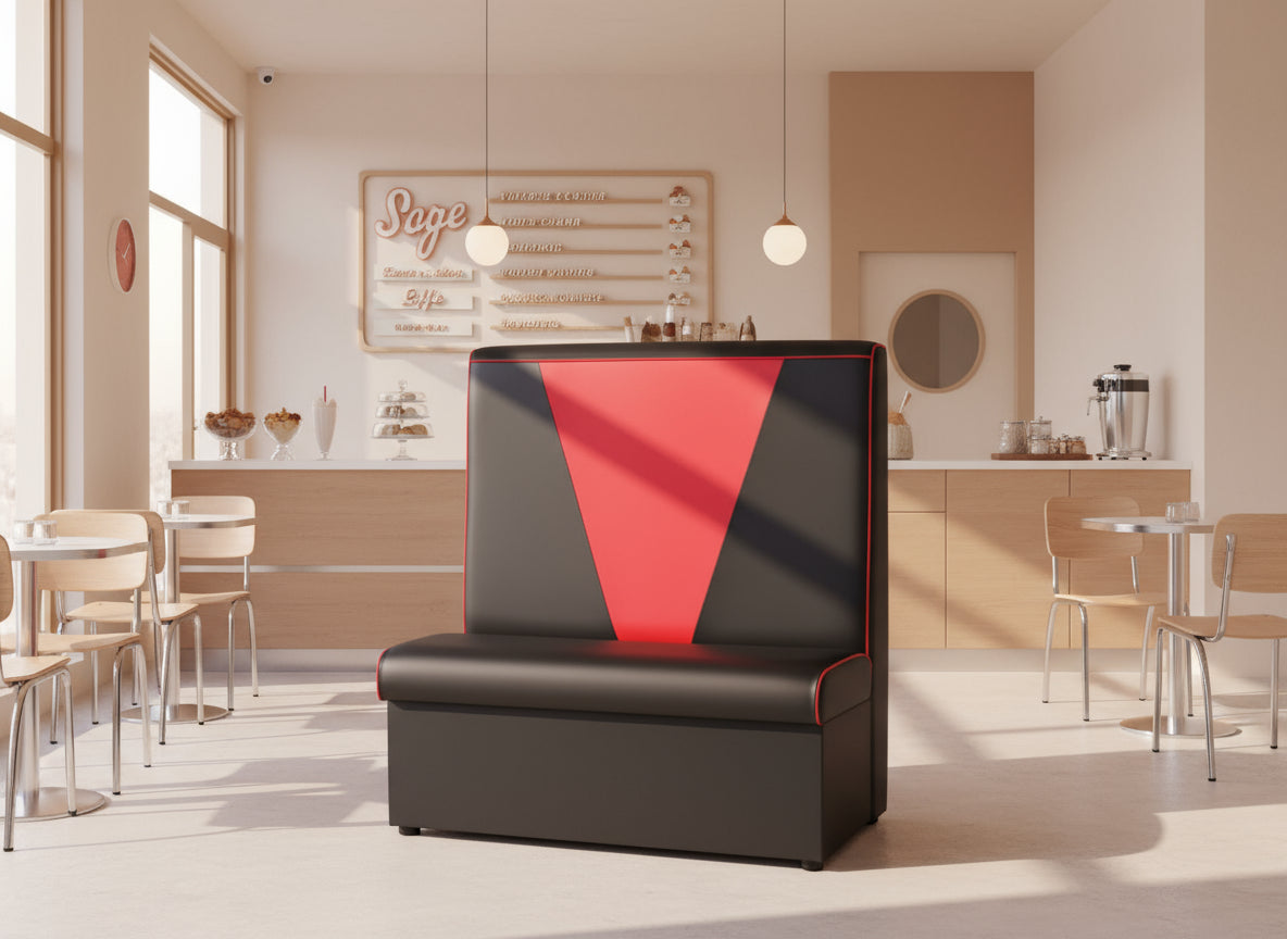 Retro Detroit Booth Seat