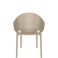 siesta sky pro commercial chair taupe