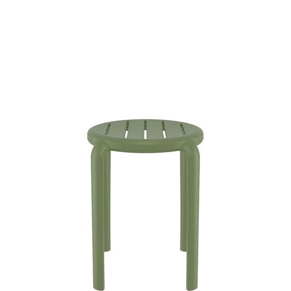 siesta tom bar stool 45cm olive green