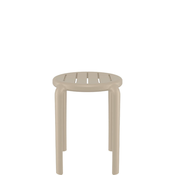 siesta tom bar stool 45cm taupe