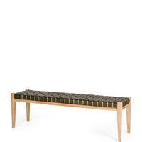 FUSION WOODEN BENCH SEAT "DUCK EGG"