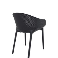 siesta sky pro commercial chair black 3