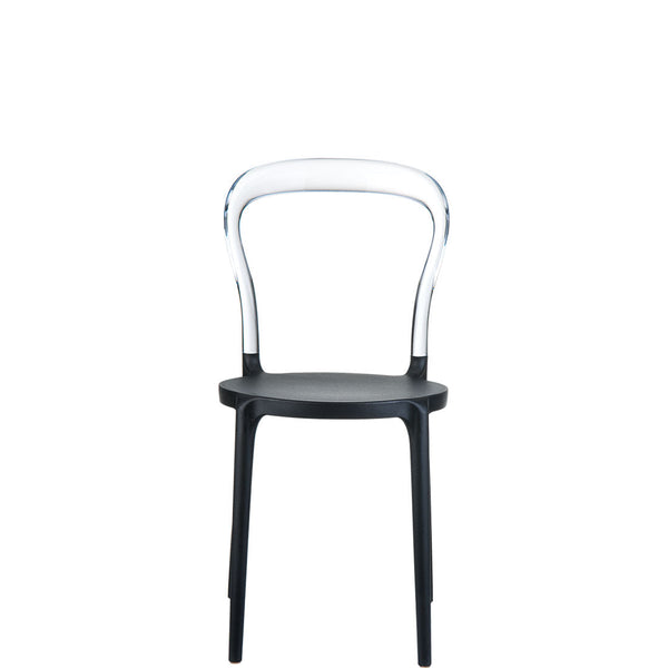 siesta mr bobo commercial chair black/amber