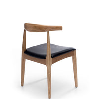 ELBOW DINING CHAIR "NATURAL OAK"
