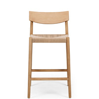 veloster highback wooden bar stool natural 2