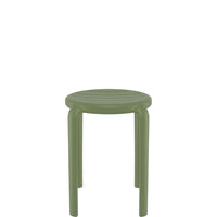 siesta tom bar stool 45cm olive green 2