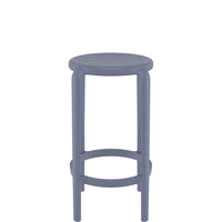 siesta tom bar stool 65cm dark grey 2