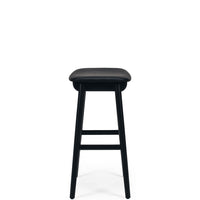 napoleon wooden bar stool black 2