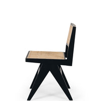 classic dining chair black oak 2