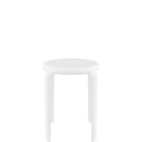 siesta tom bar stool 45cm white 2