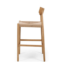 veloster highback wooden bar stool natural 3