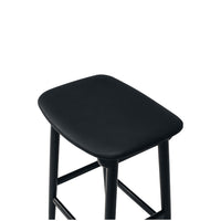 napoleon wooden bar stool black 4