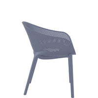 siesta sky pro commercial chair dark grey 4
