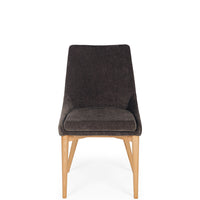cathedral dining chair dark grey danny