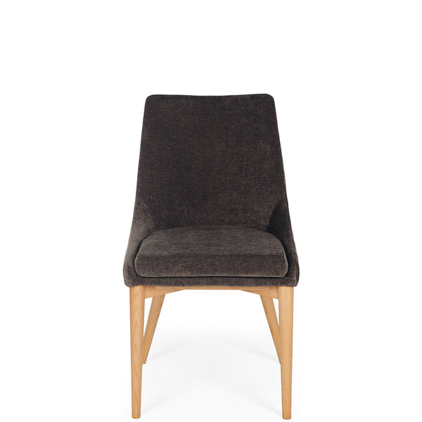 cathedral dining chair dark grey danny