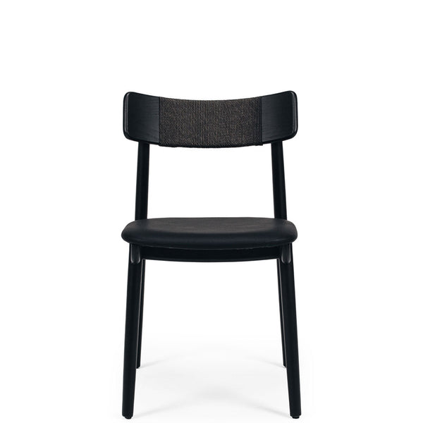 napoleon wooden chair black 