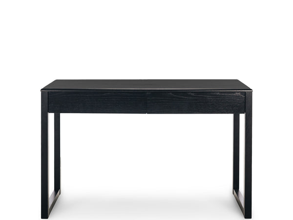 avon desk black oak