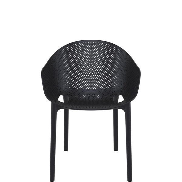 siesta sky pro outdoor chair black