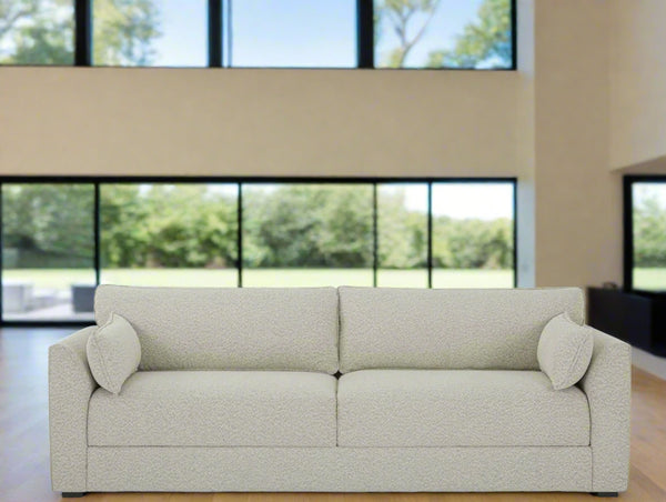 bermuda 3 seater sofa pumice boucle