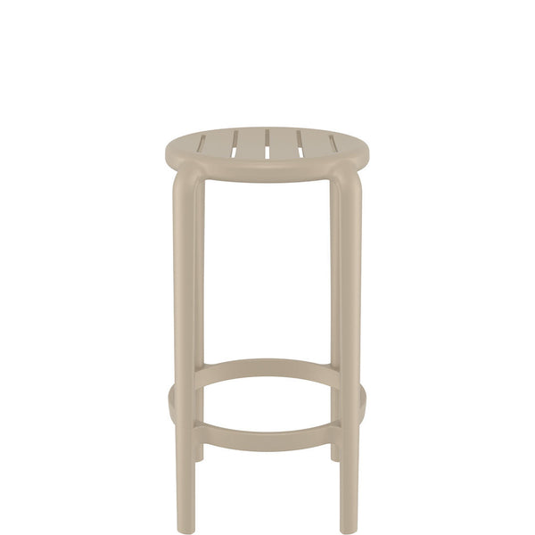 siesta tom bar stool 65cm taupe