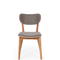 cesca wooden chair light grey
