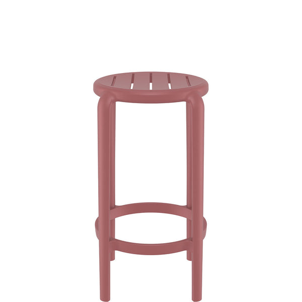 siesta tom bar stool 65cm marsala