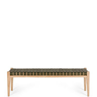 FUSION WOODEN BENCH SEAT "DUCK EGG"