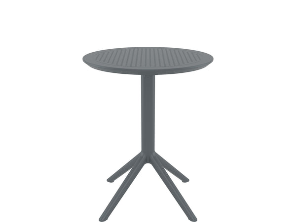 siesta sky round table charcoal