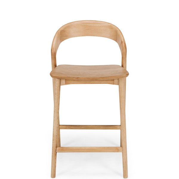 meg bar stool natural oak