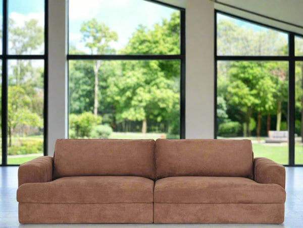metro sofa brown