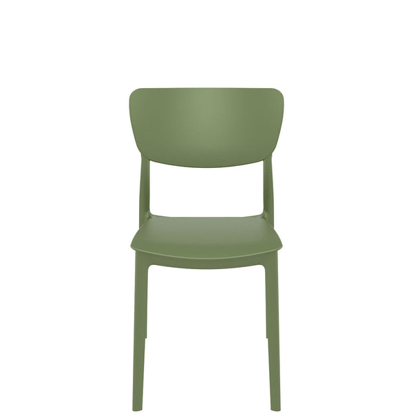 monna commercial chair olive 