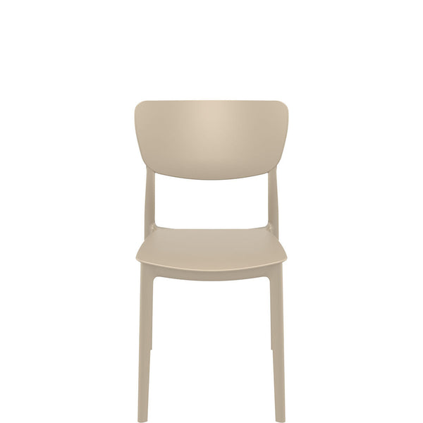 monna commercial chair taupe