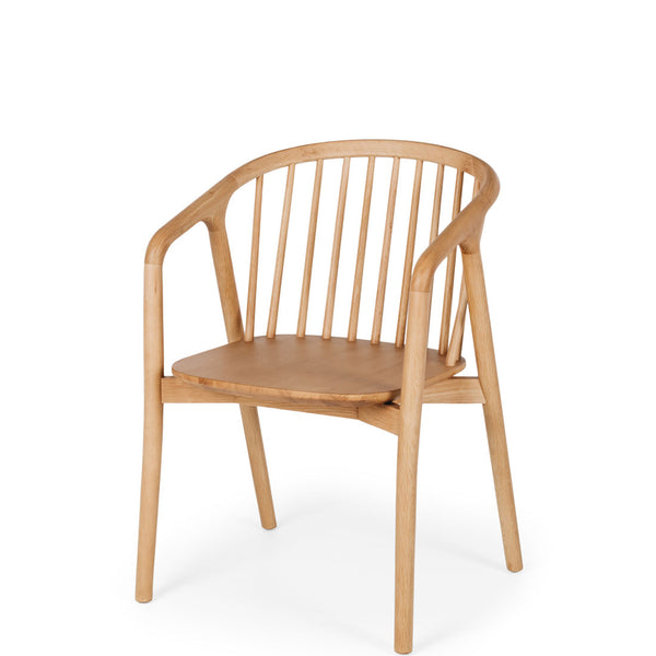 montana dining chair natural oak