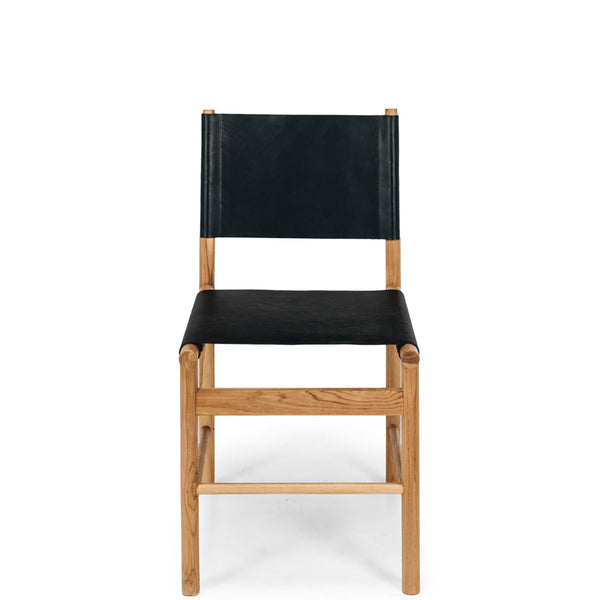 ned dining chair black
