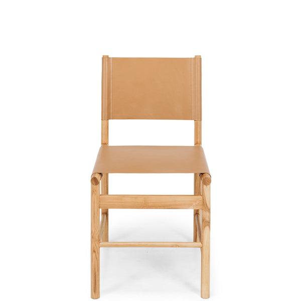 ned dining chair saddle