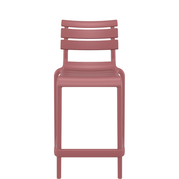 siesta helen bar stool 65cm marsala