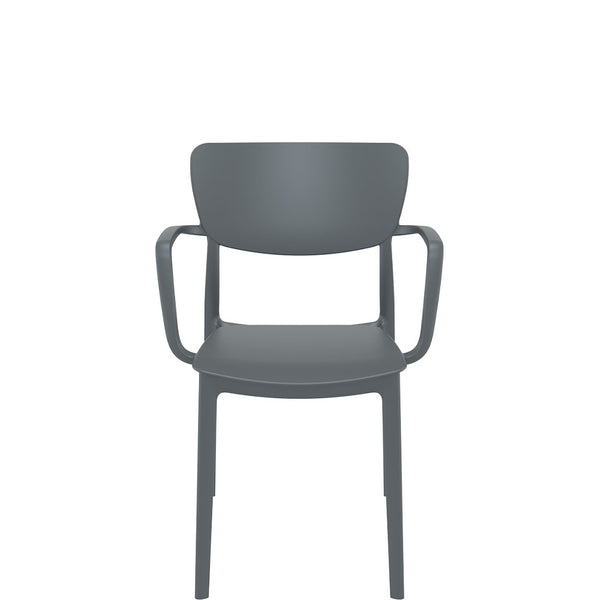 siesta lisa armchair charcoal