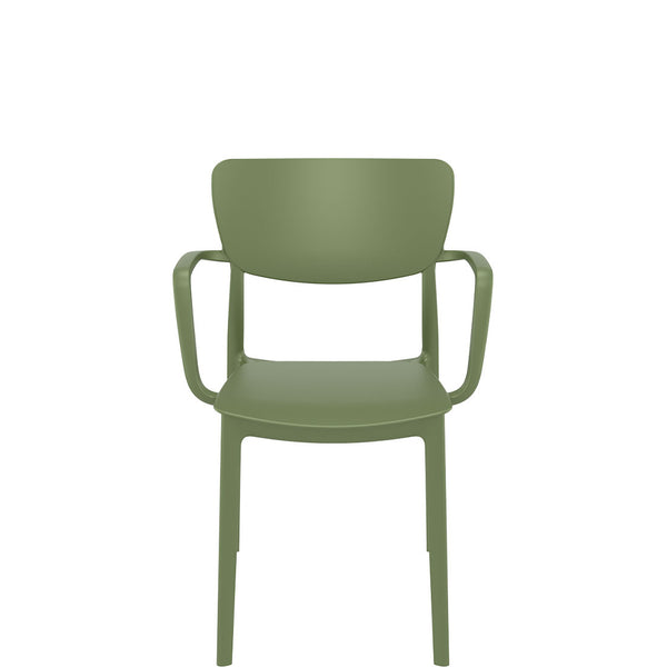 siesta lisa armchair olive