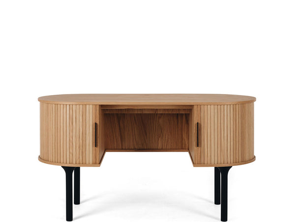 telsa desk natural oak