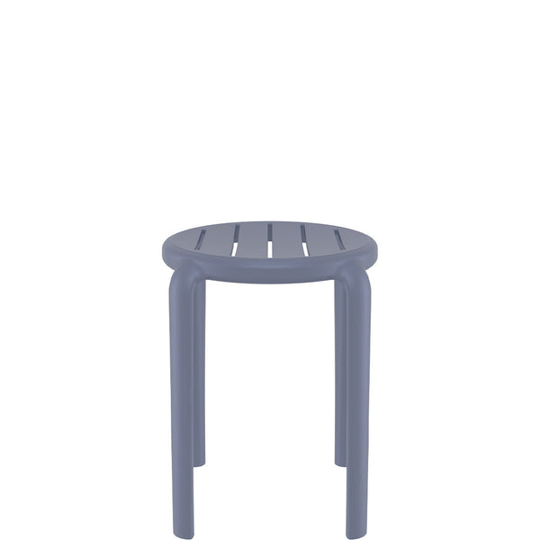 tom bar stool 45cm dark grey