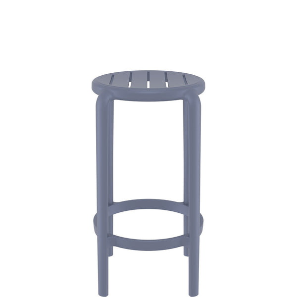 tom bar stool 65cm dark grey